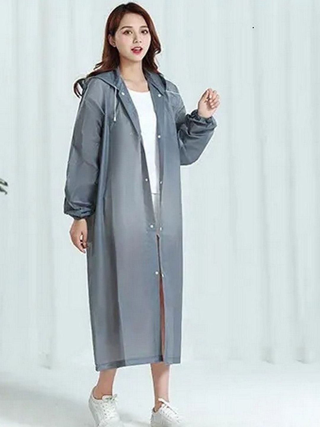 Infispace Unisex Long Rain Jacket-picture-22