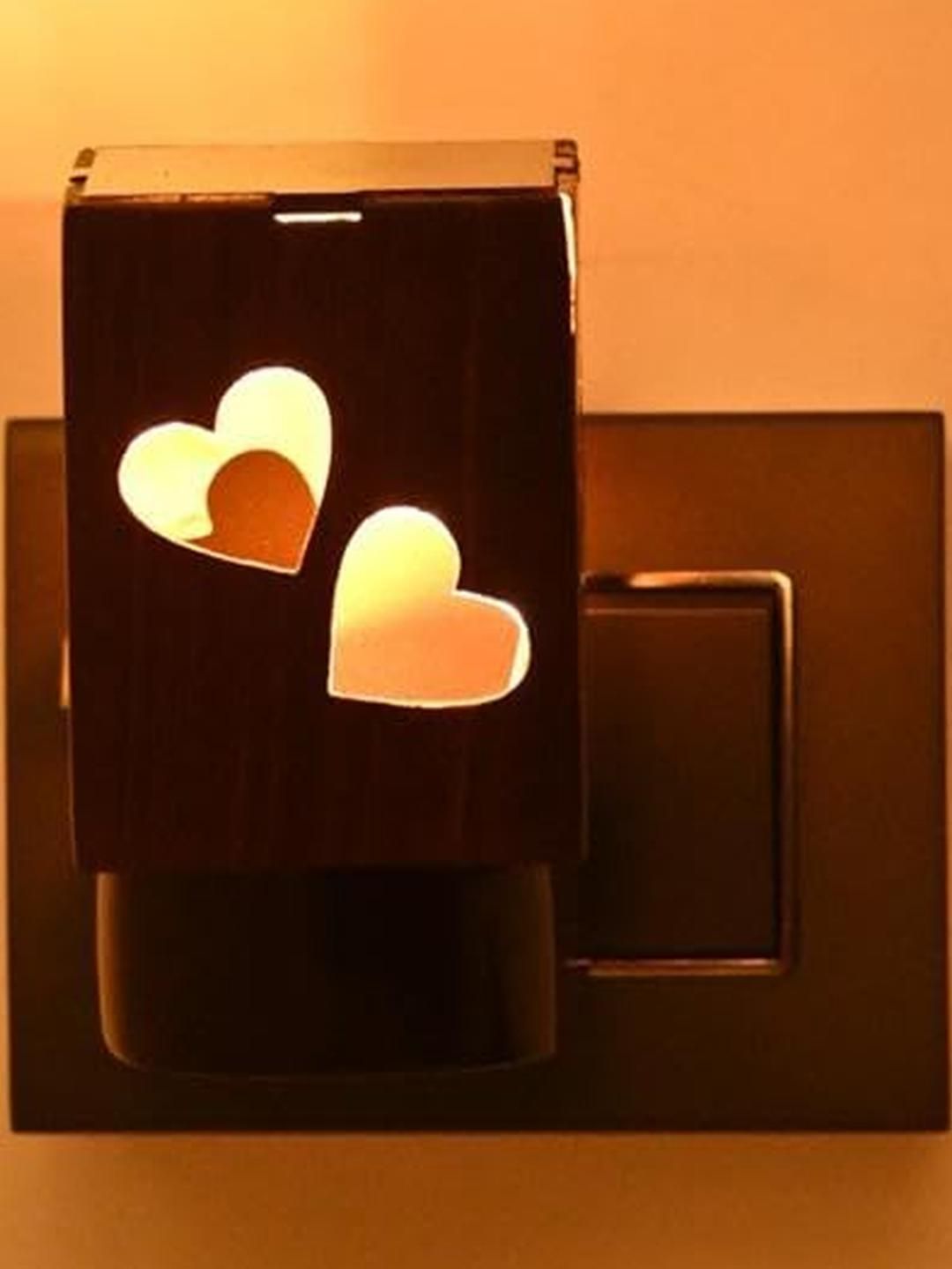 SOMIL Brown Printed Glass Cylinder Shaped Wall Lamp-picture-20