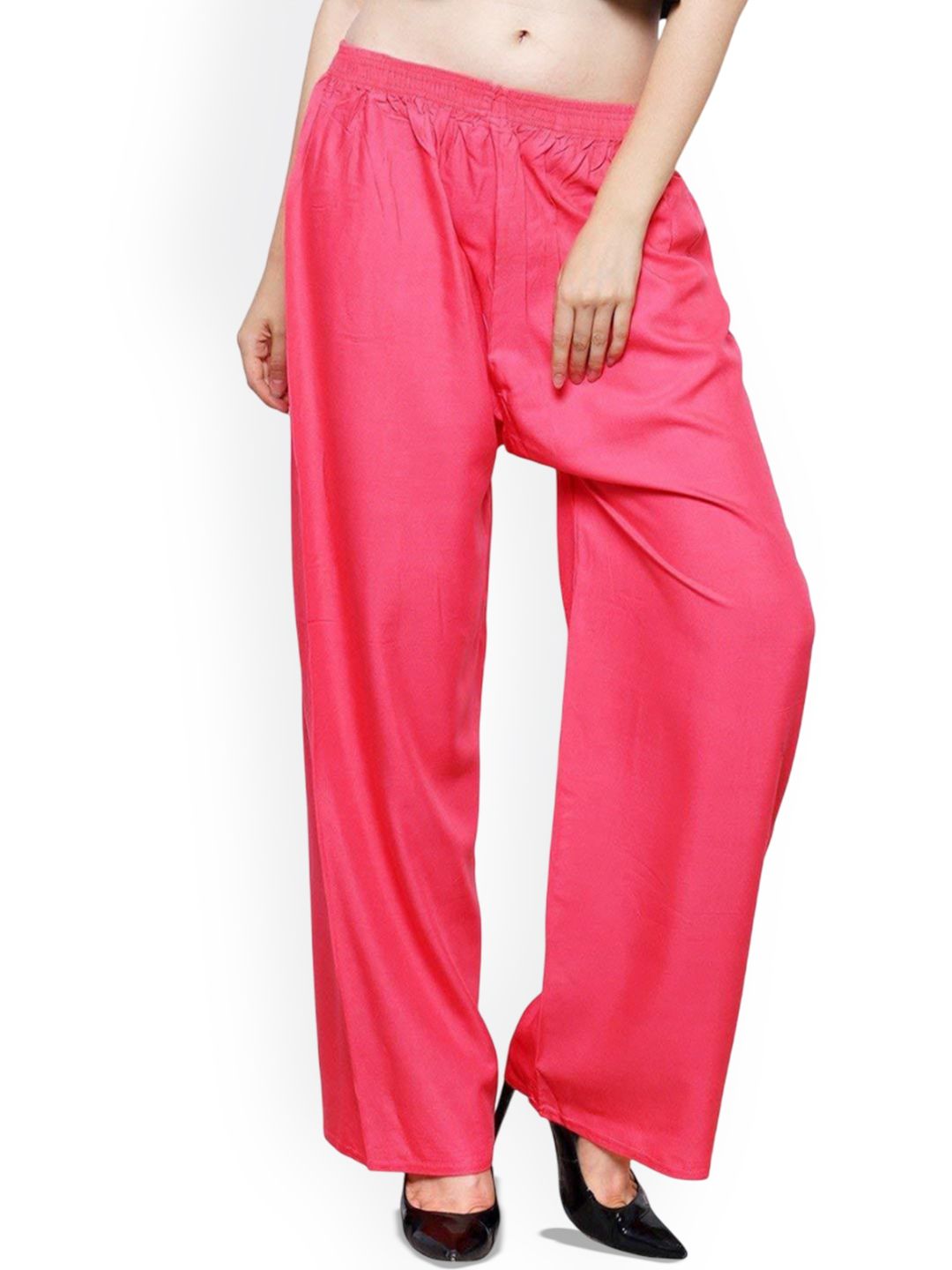 SRISARAS Women Straight Fit Cotton Palazzos-picture-49