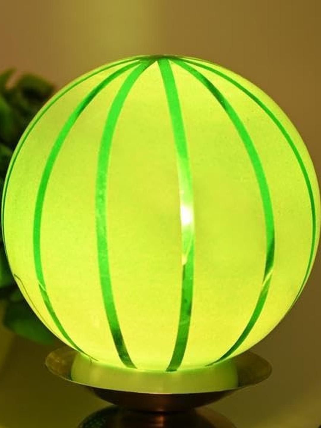 SOMIL Grey Printed Glass Spherical Table Lamp-picture-11