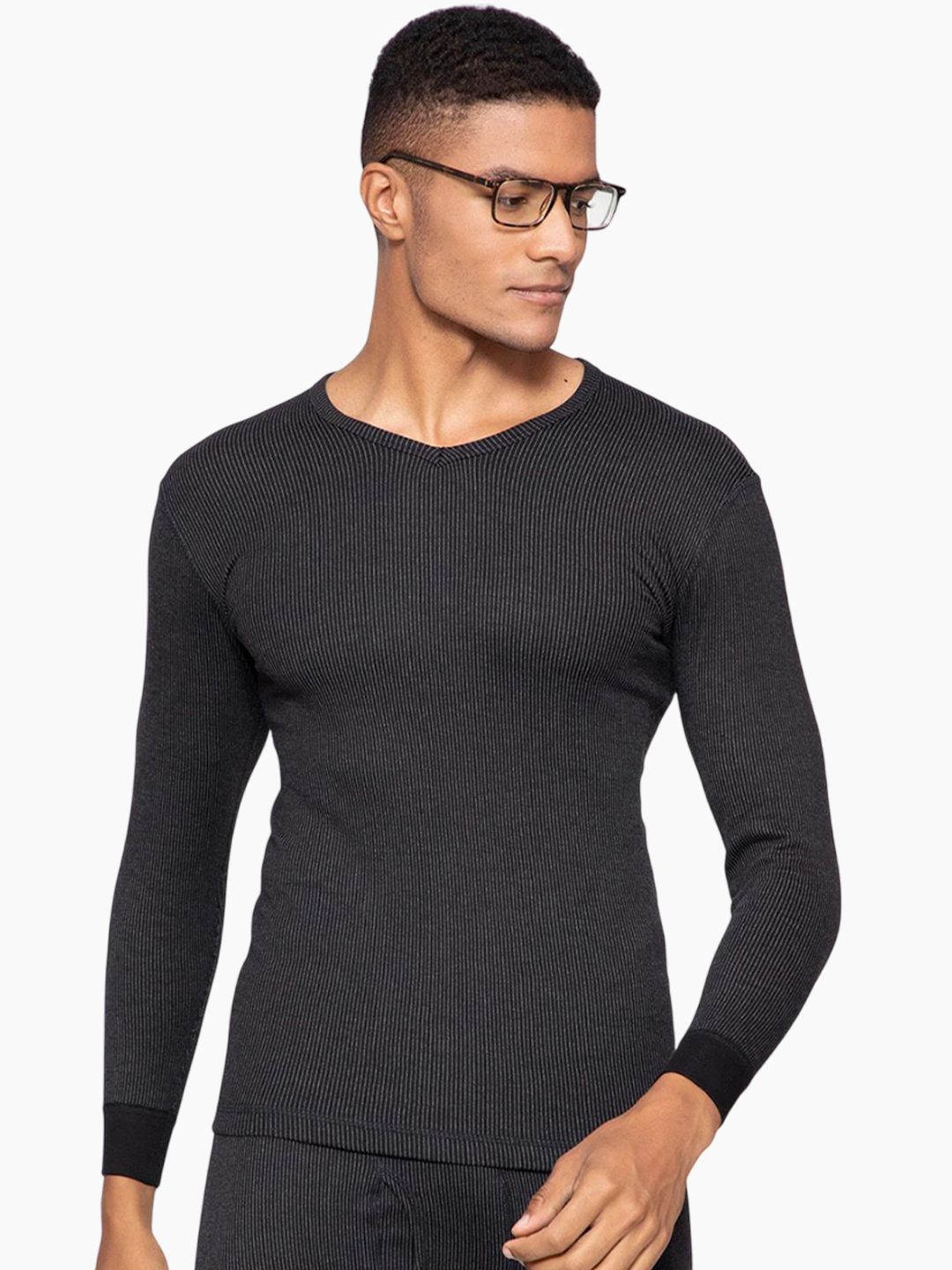 Sporto by Macho V Neck Full Sleeves Thermal Tops-picture-40