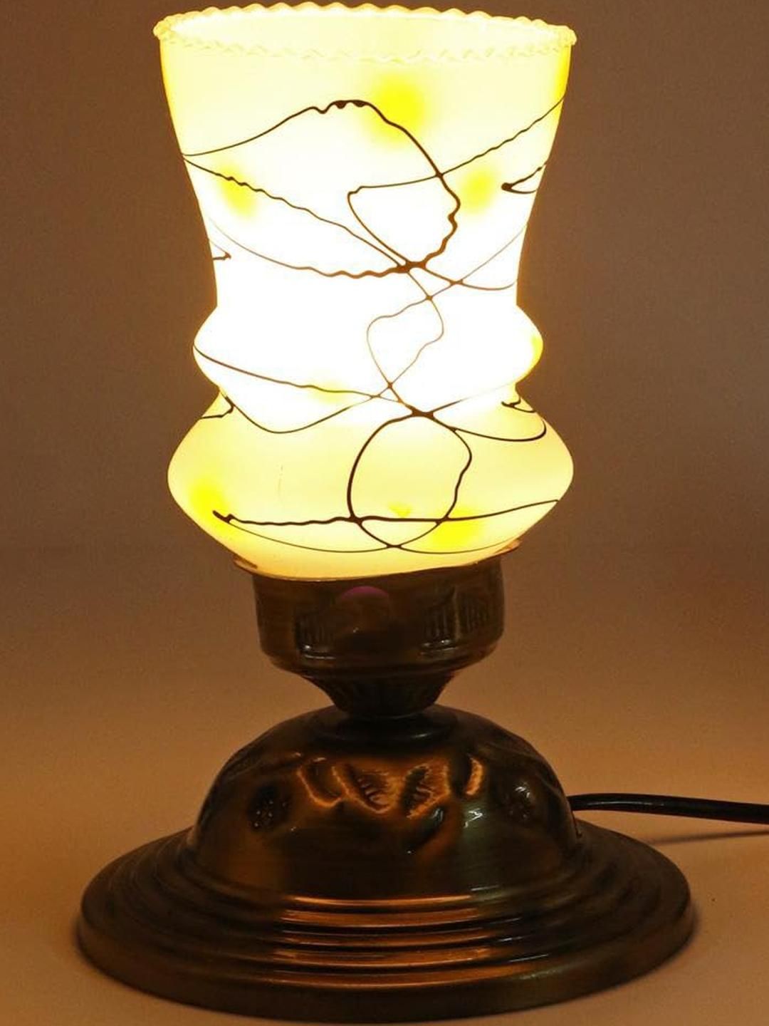 SOMIL Gold Glass Cylinder Table Lamps-picture-25