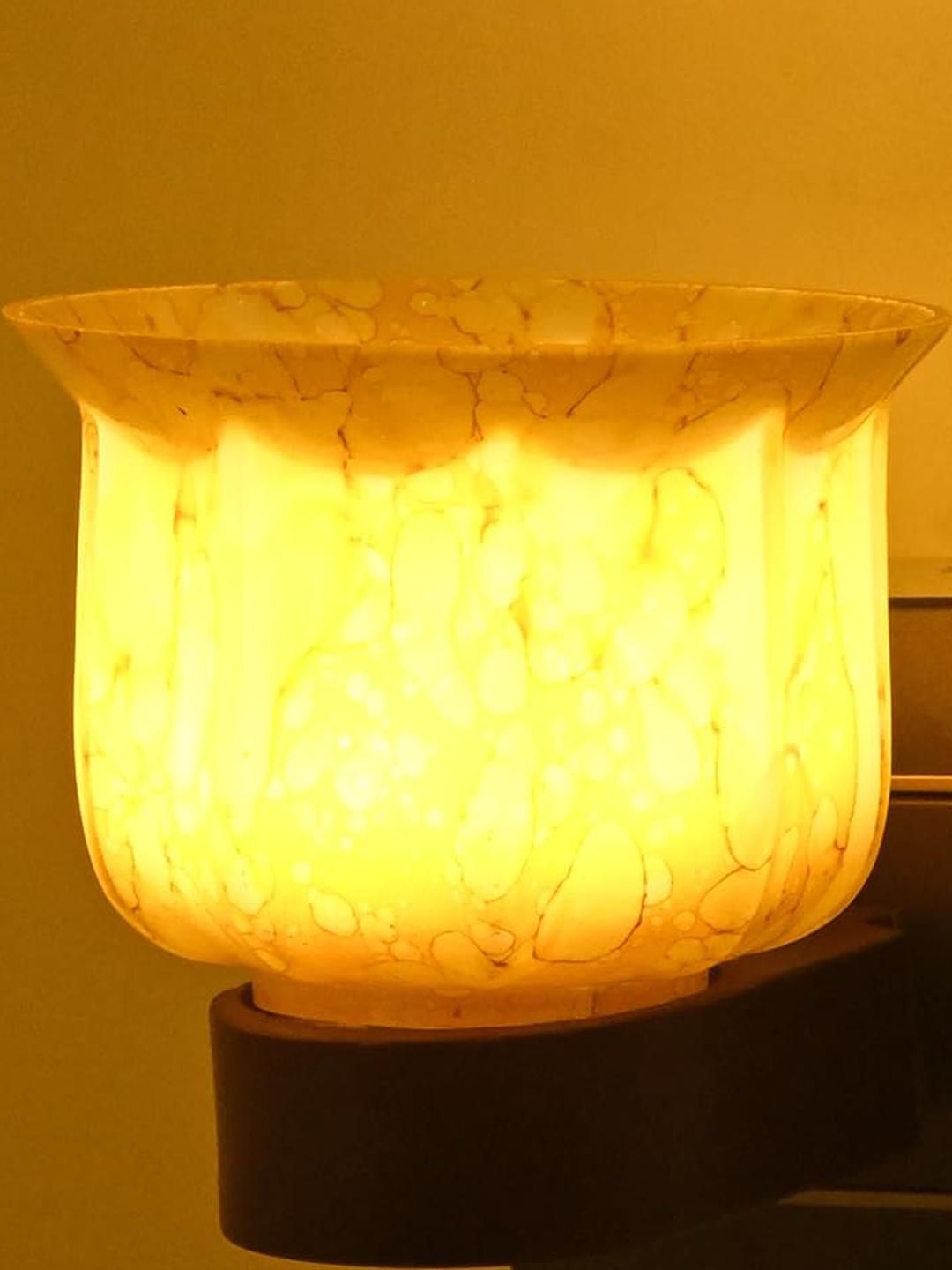 SOMIL Yellow Glass Cylinder Wall Lamps-picture-26