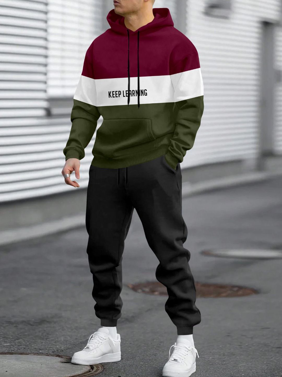 Triptee Men Graphic Printed Hooded Sweatshirt-picture-42