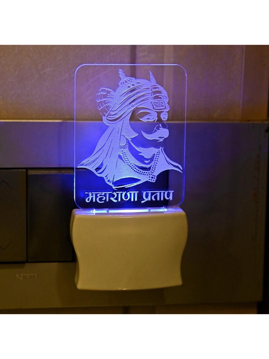 SOMIL Blue Printed Glass Wall Lamp-picture-12