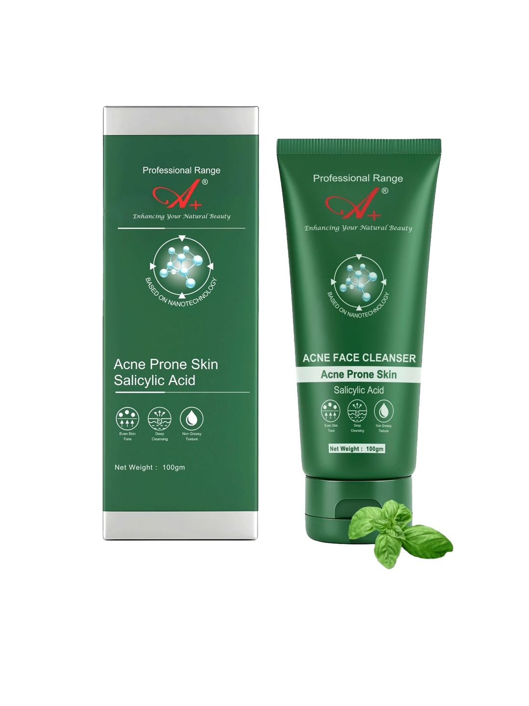 A+ Professional Range Acne Face Cleanser with 0.5% Salicylic Acid - 100 g-image-6