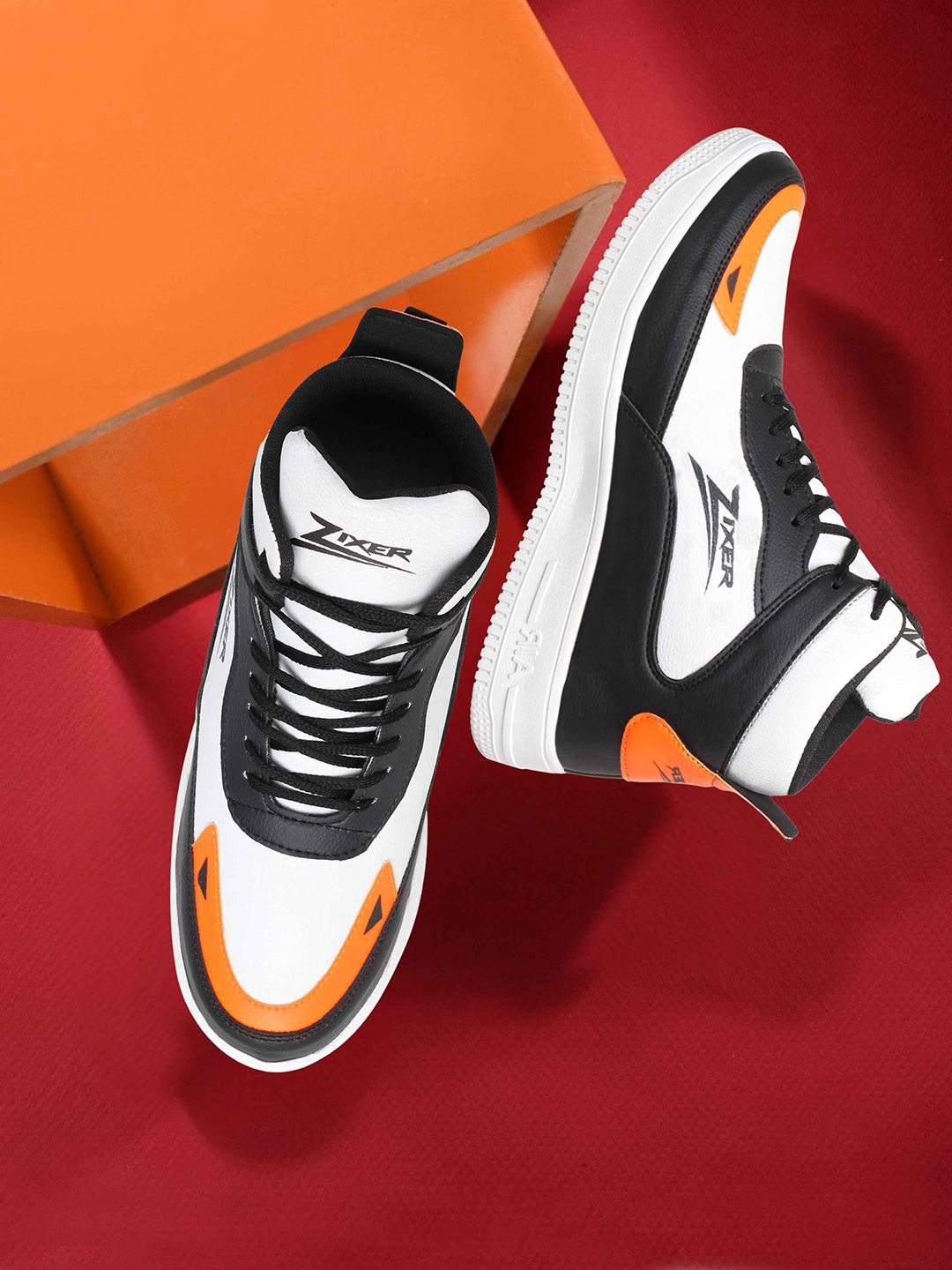 Zixer Men Colourblocked Lace-Ups Sneakers-picture-18