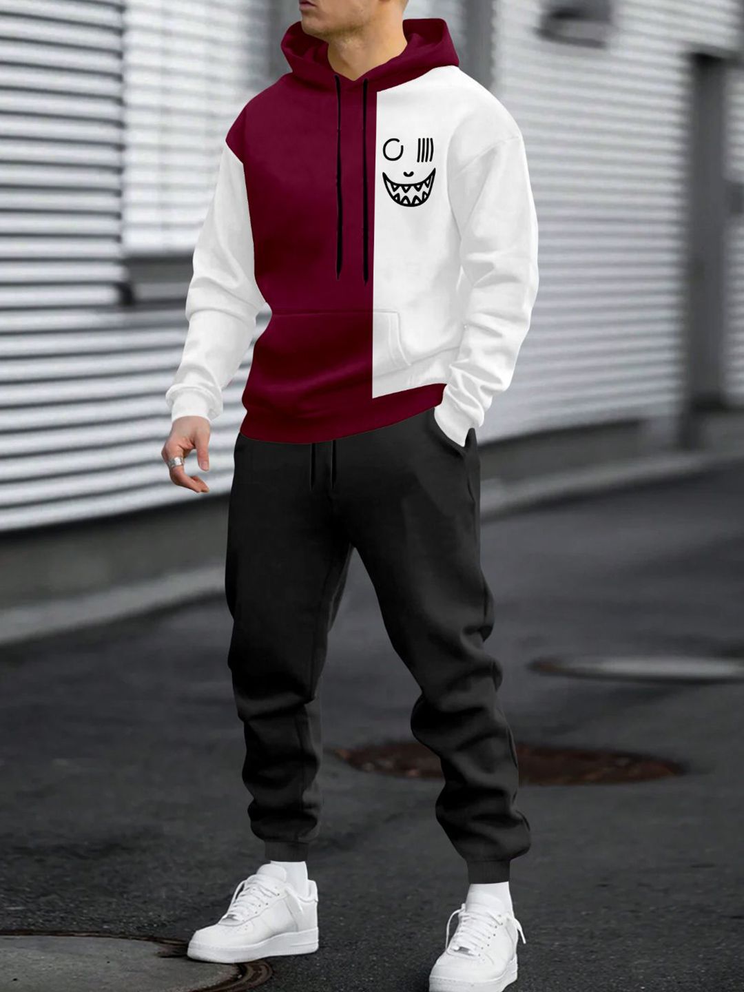 Triptee Colourblocked Hooded Sweatshirt-picture-53