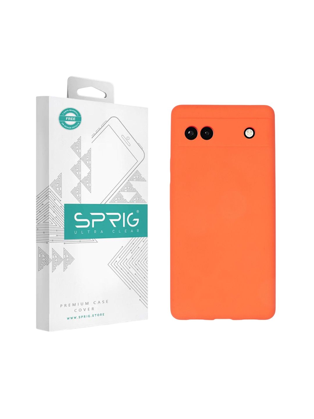 SPRIG Solid Printed Back Case Mobile Accessories-image-37
