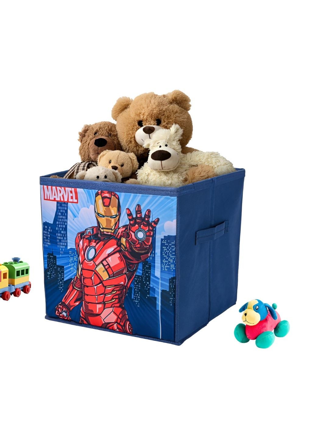 YK Navy Blue & Red Ironman Printed Regular Multi-Utility Organisers-picture-20