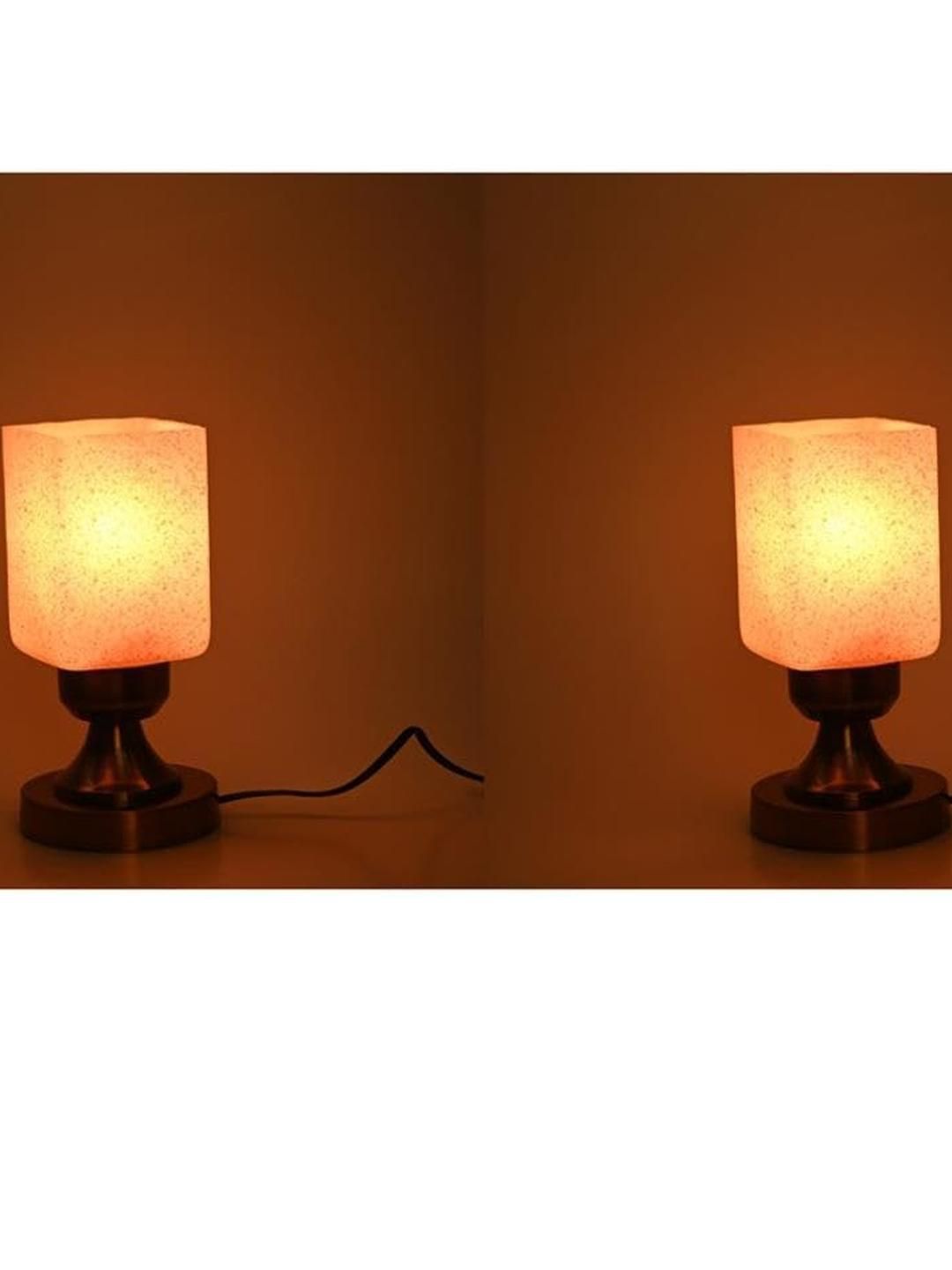 SOMIL Pink Glass Cylinder Table Lamps-picture-12