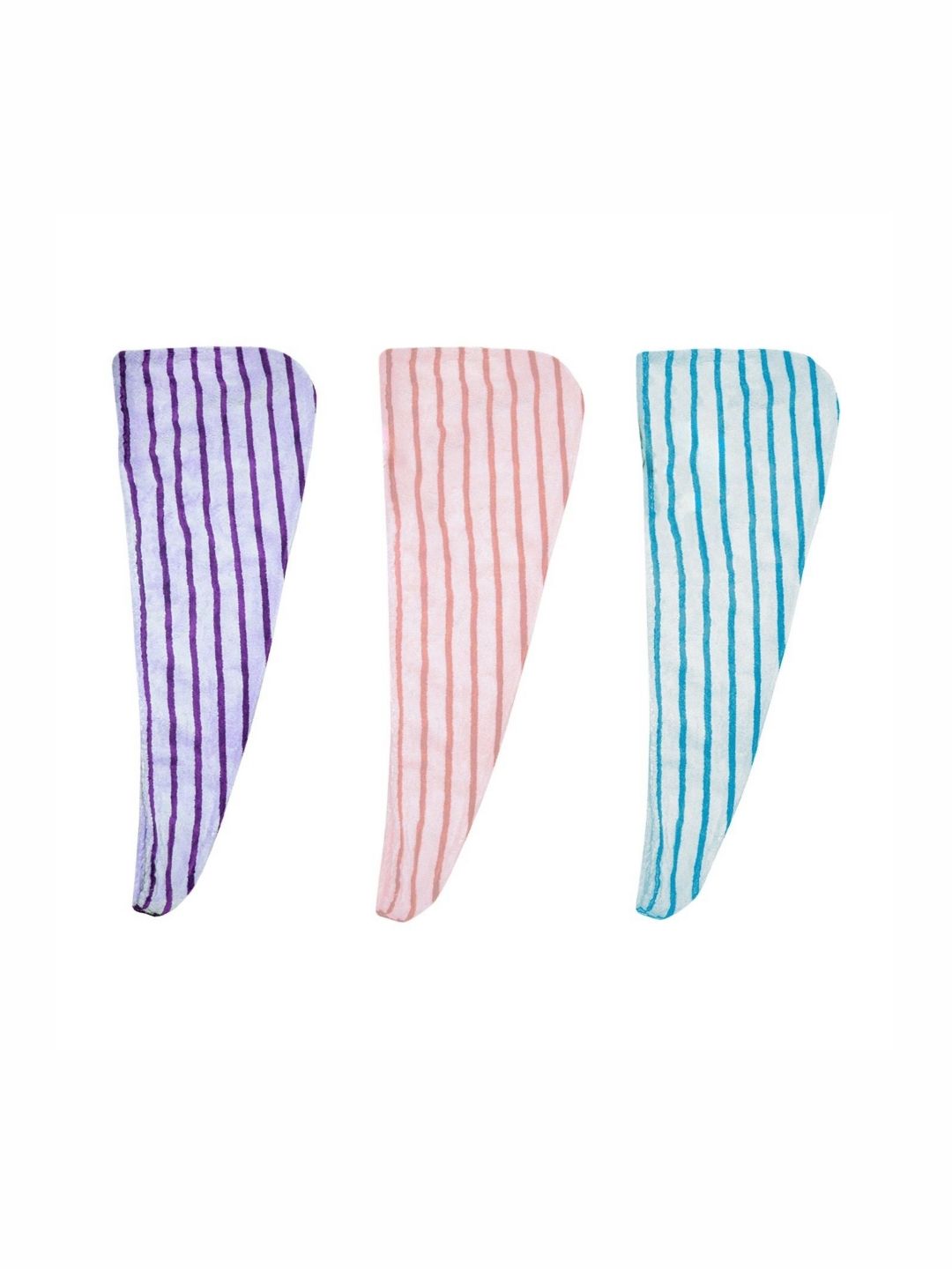 HOUSSE Lavender & Blue 3 Piece Printed Other 300 GSM Towel Set-image-4
