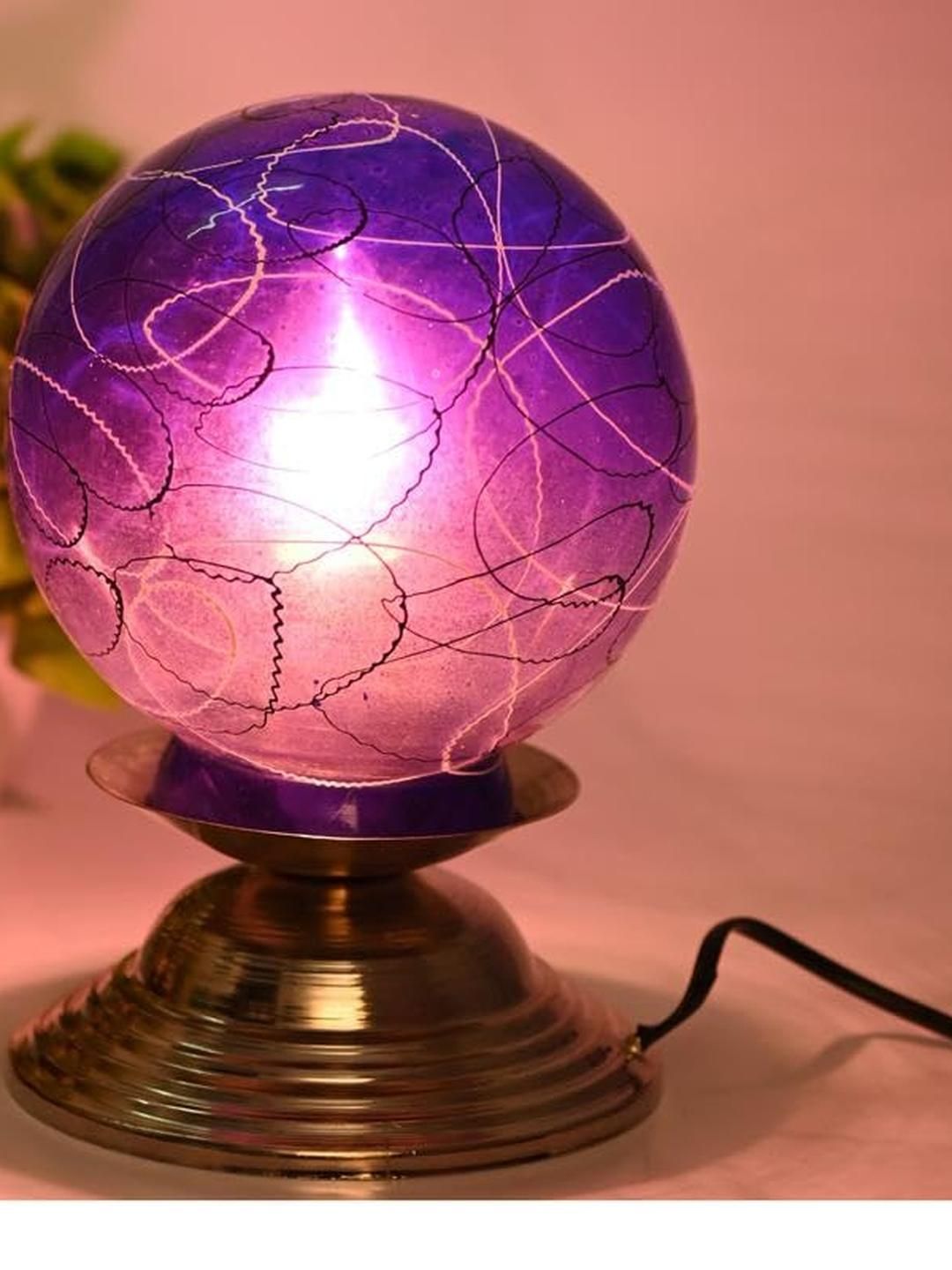 SOMIL Blue Glass Cylinder Table Lamps-picture-34