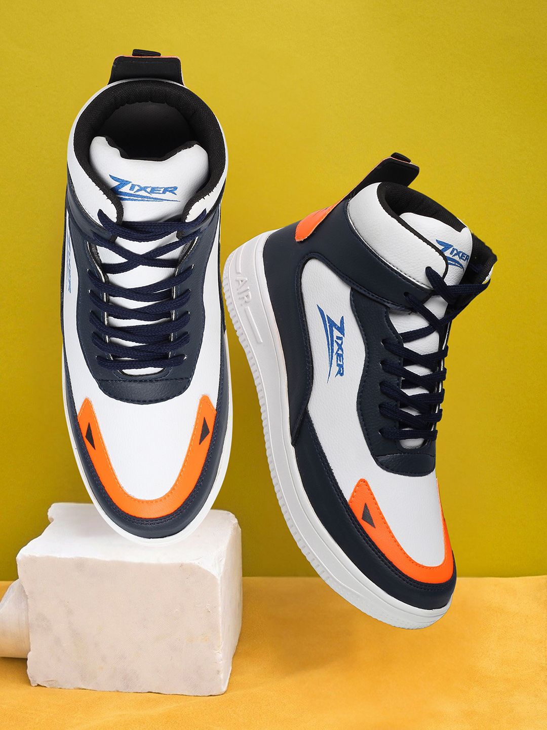 Zixer Men Colourblocked Sneakers-picture-21