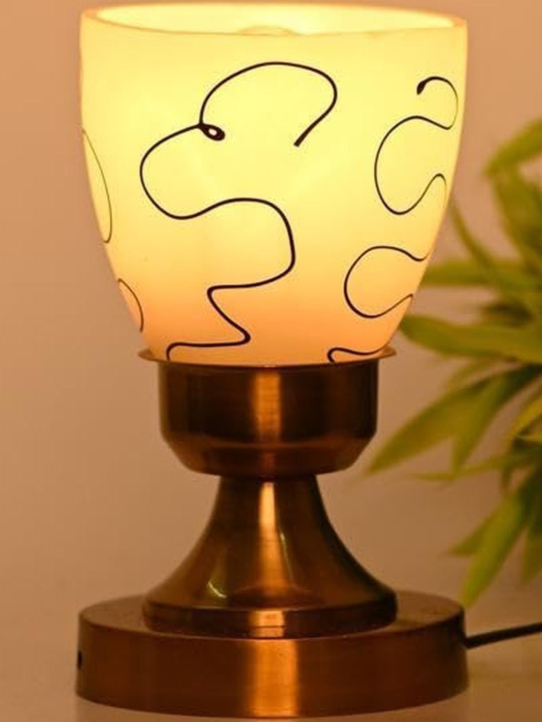 SOMIL White Glass Cylinder Table Lamps-picture-21