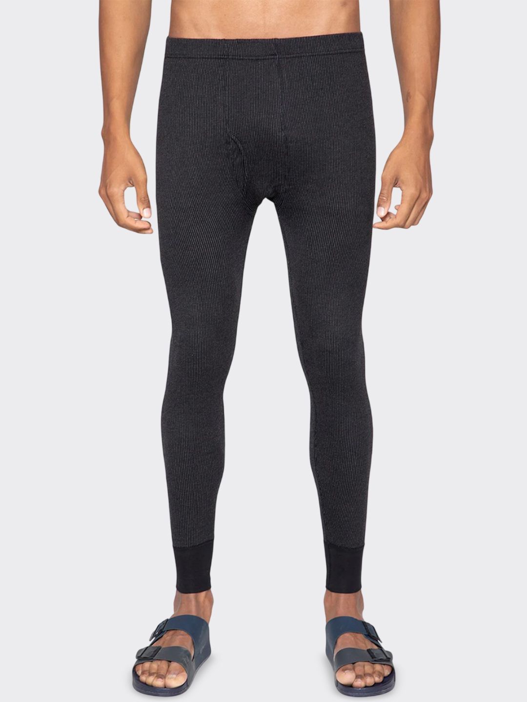 Sporto By Macho Men Striped Snug-Fit Ultra Thin Thermal Bottoms-picture-20