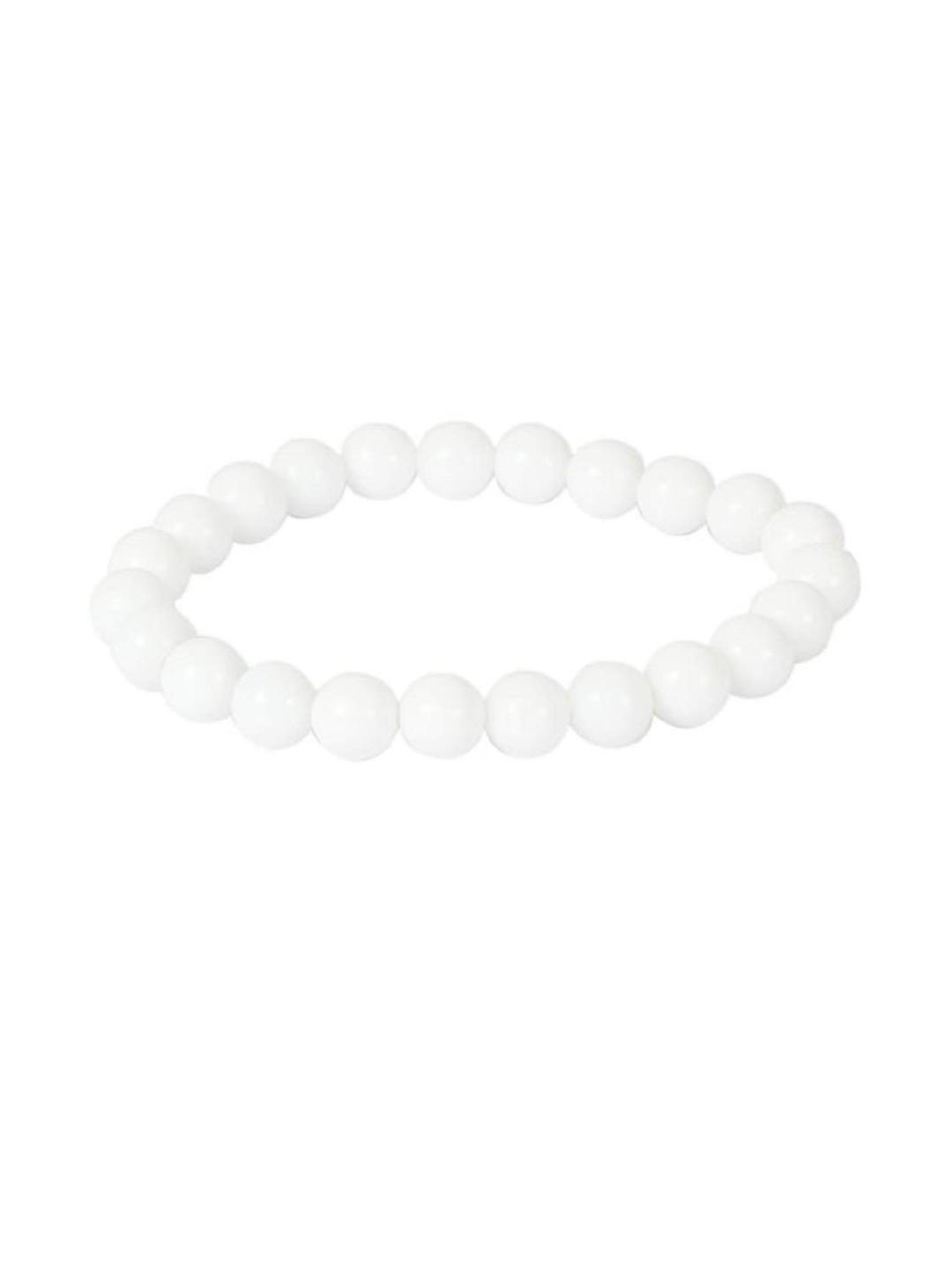 EDMIRIA Unisex White Wood Bracelet-picture-28