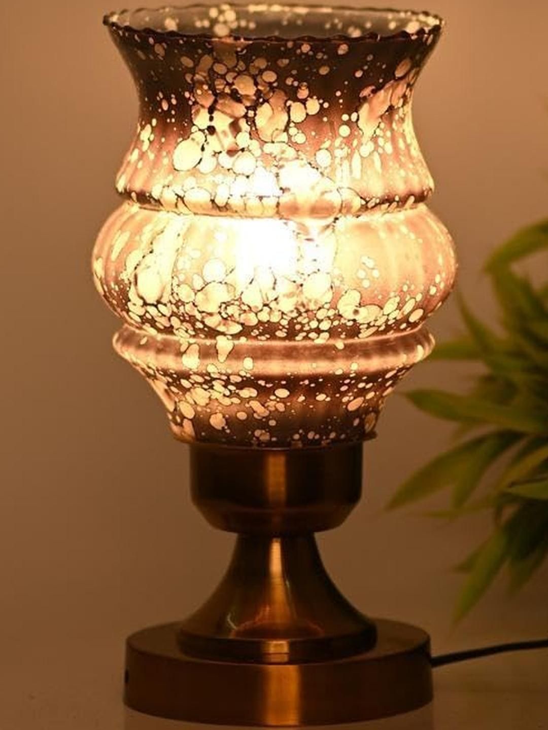 SOMIL Black Glass Cylinder Table Lamps-picture-41