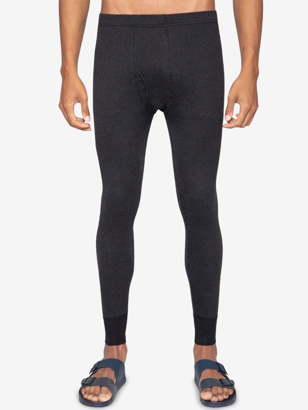 Sporto By Macho Men Striped Snug-Fit Ultra Thin Thermal Bottoms-picture-33