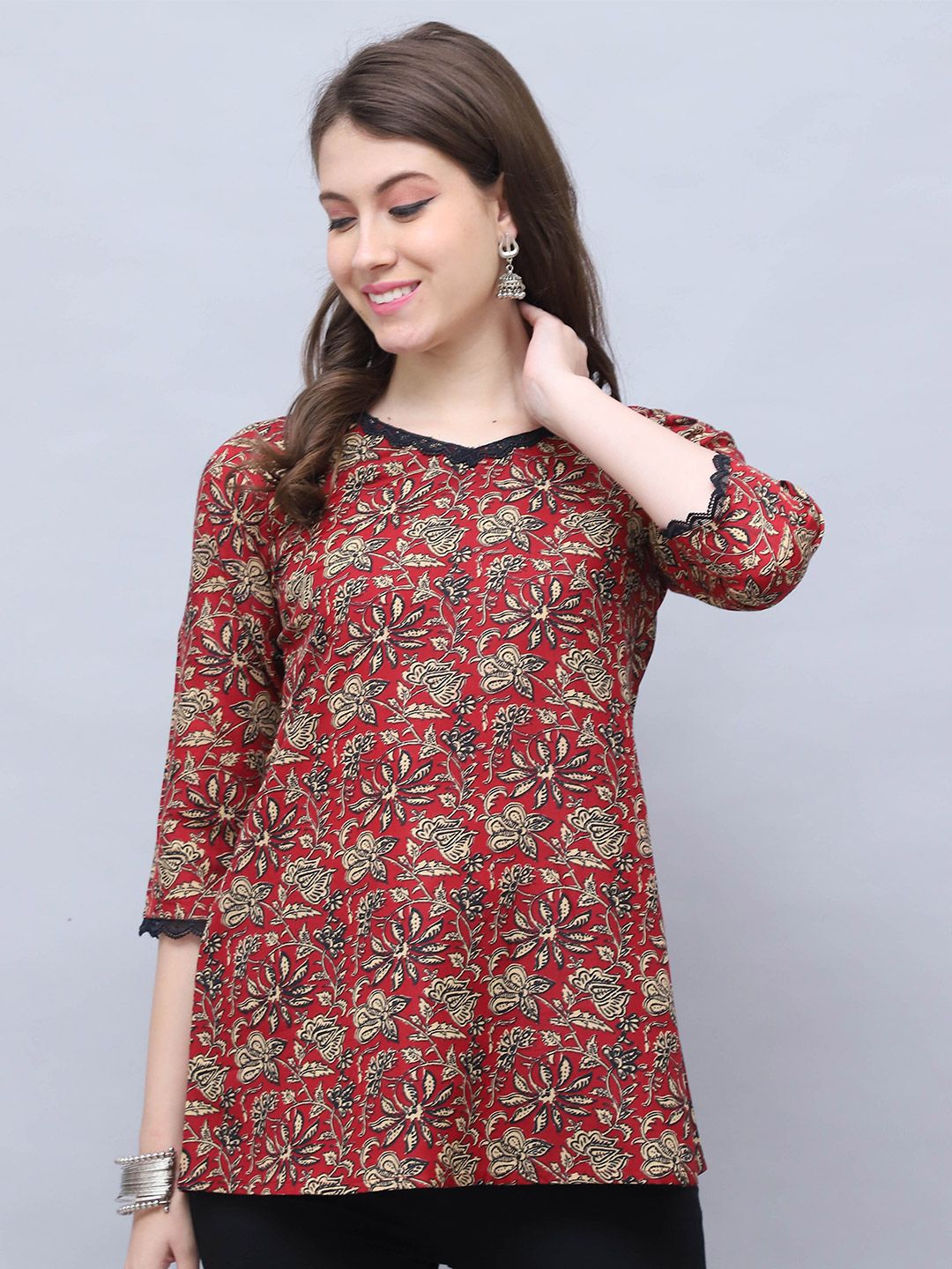 KALINI Women Floral Printed Floral Kurta-picture-36
