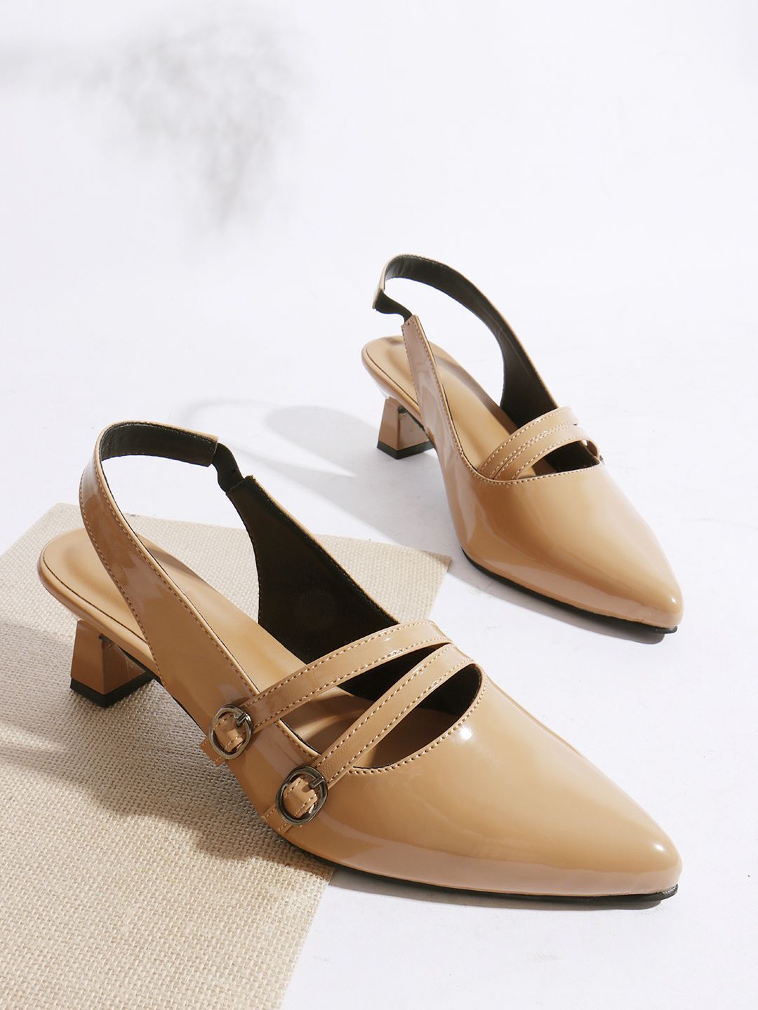 Try Me Pointed Toe Block Sandals-picture-51