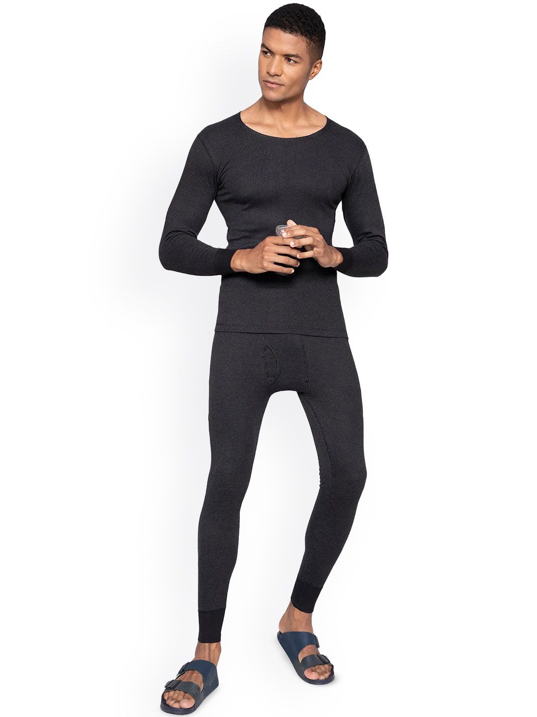 Sporto by Macho Round Neck Ribbed Thermal Set-picture-18