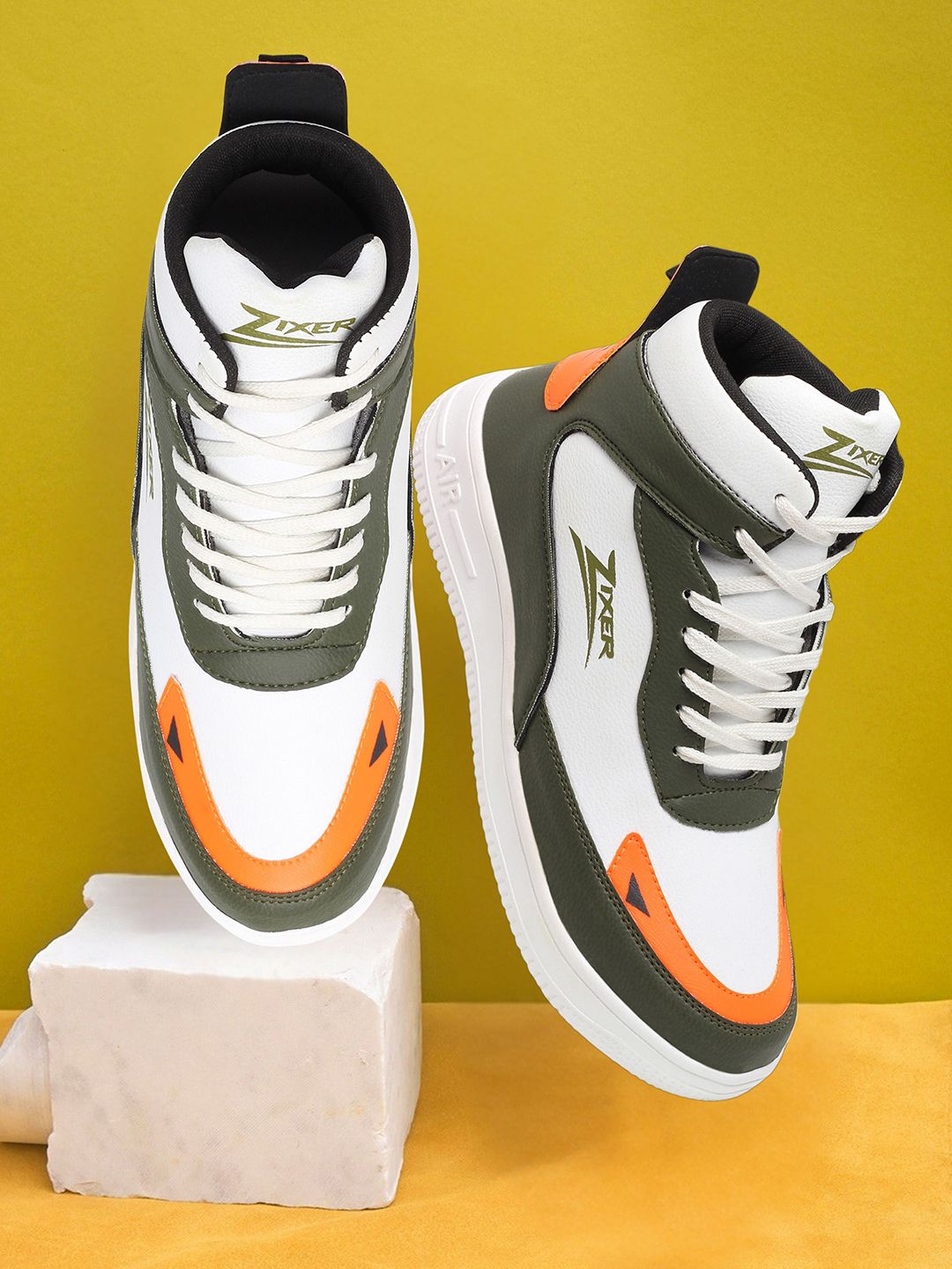 Zixer Men Colourblocked Sneakers-picture-33