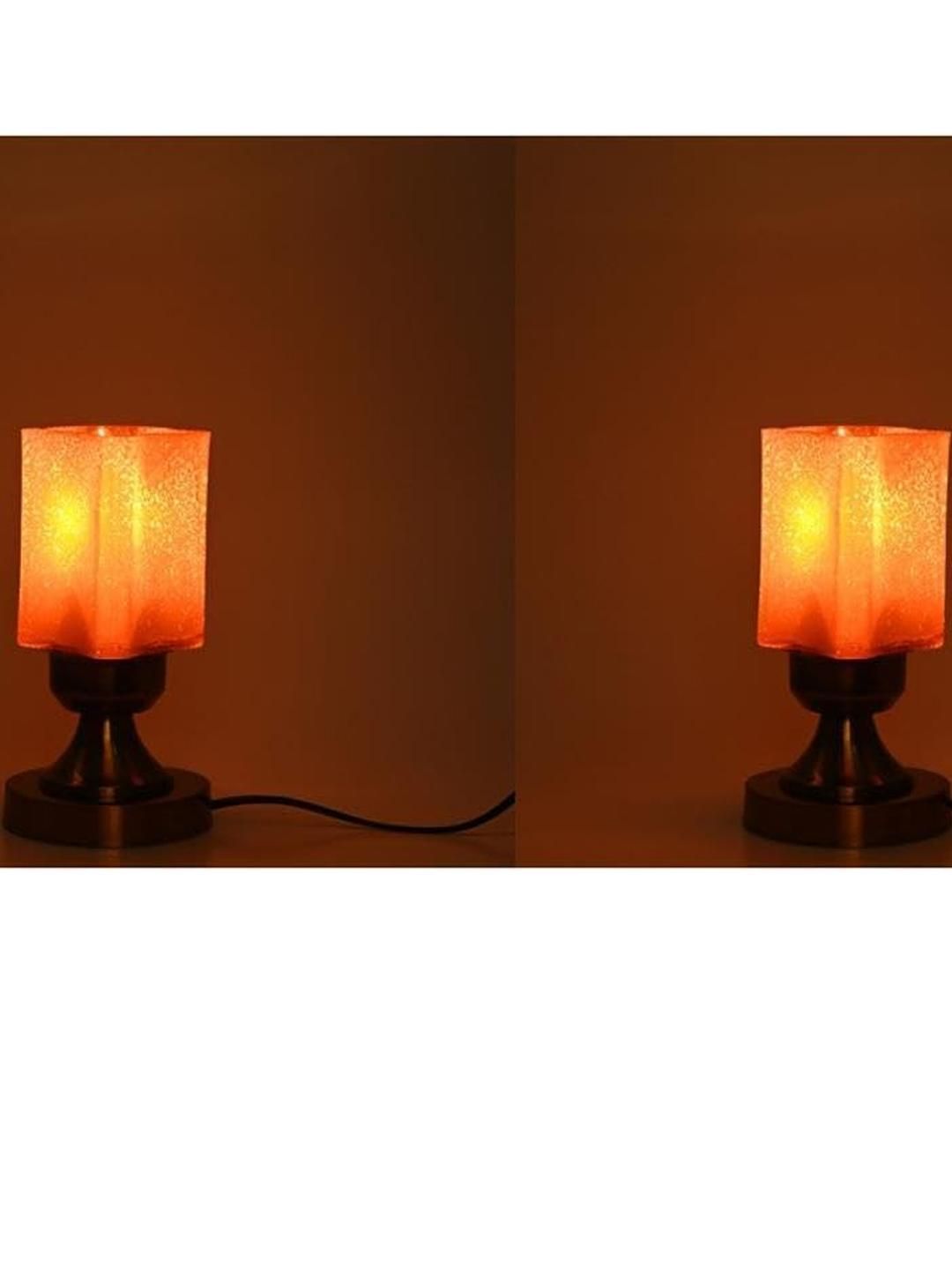 SOMIL Pink Glass Cylinder Table Lamps-picture-17