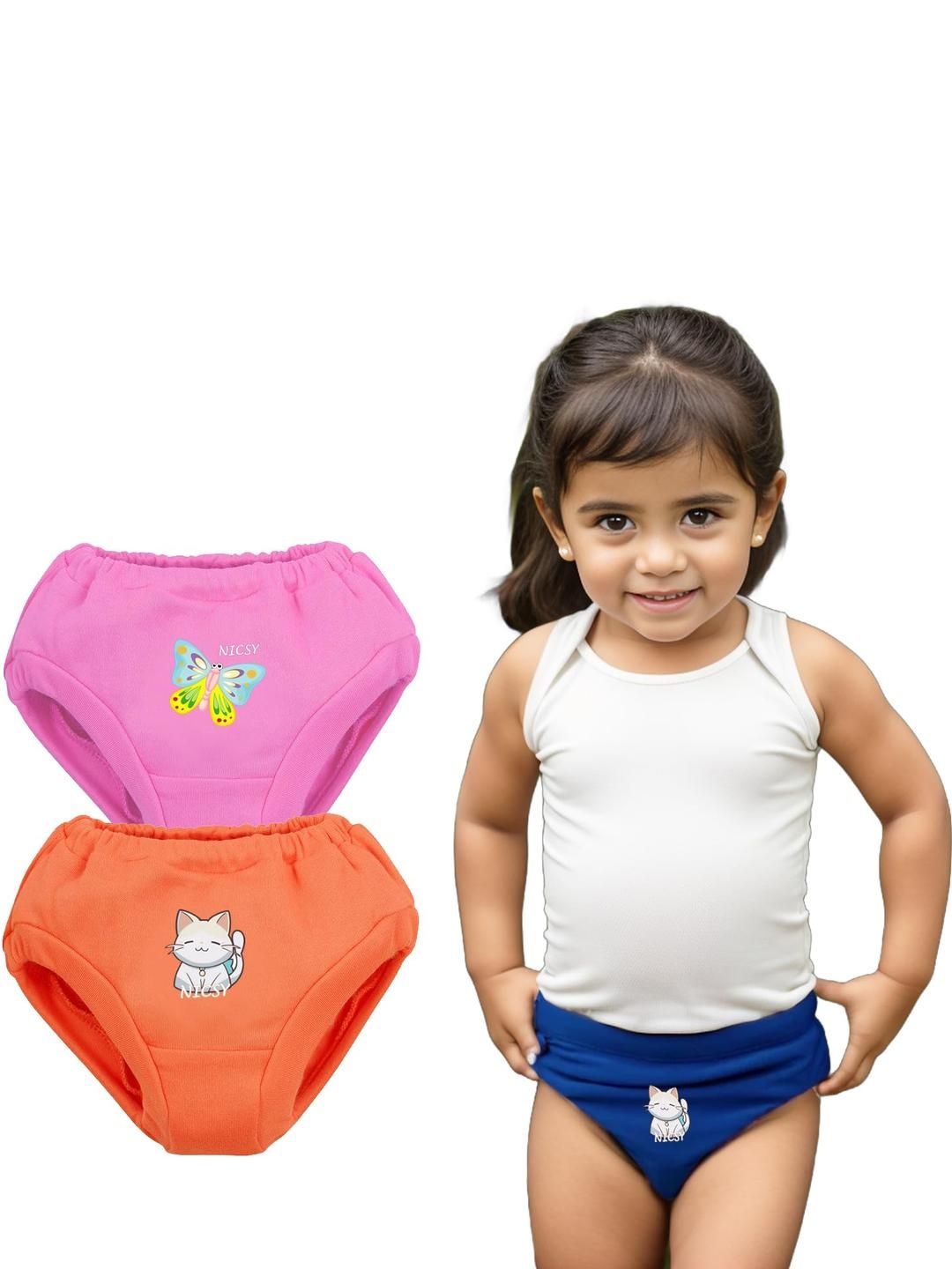 Nicsy Set of 2 Mid-Rise Basic Briefs-picture-27