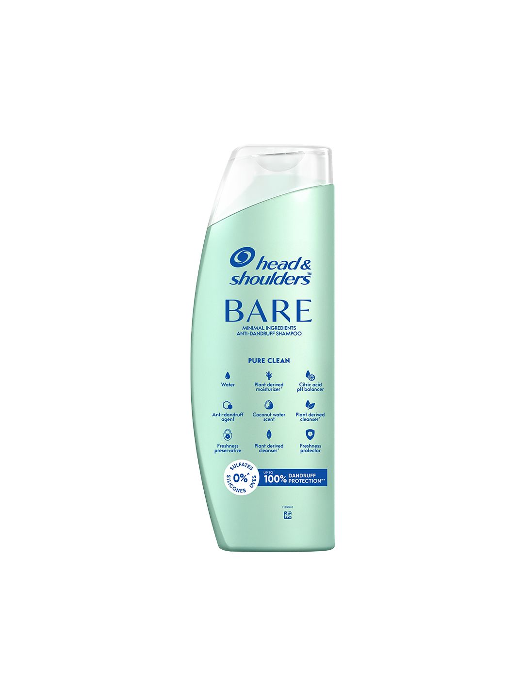 Head & Shoulders Bare Pure Clean Sulfate-Free Anti-Dandruff Shampoo - 400 ml
