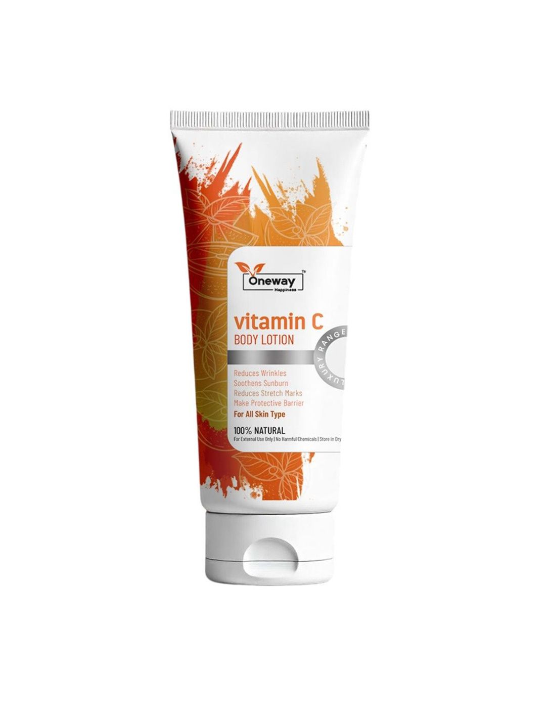 Oneway Happiness Vitamin C Body Lotion Infused With Shea Butter & Honey - 100 g-image-40