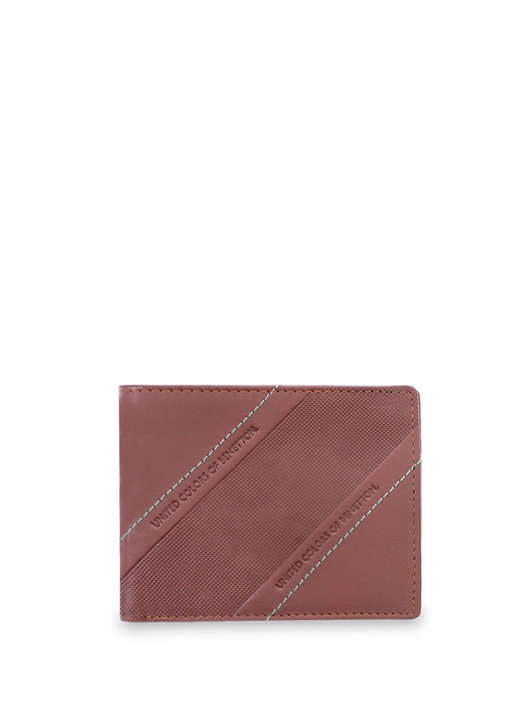 United Colors of Benetton Men Leather Two Fold Wallet-image-38