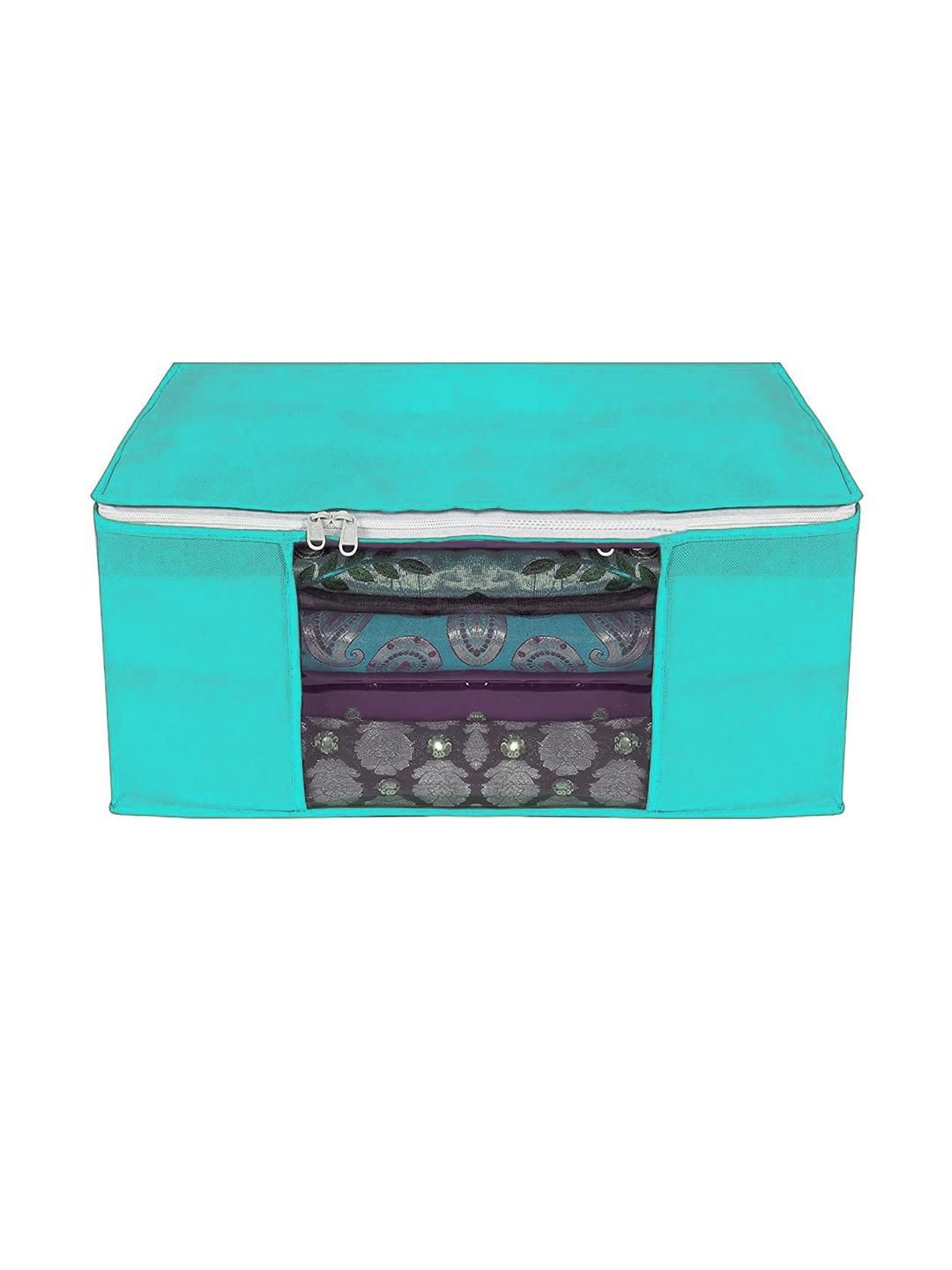 AMAK INC Green Fabric Multi-Utility Wardrobe Organisers-picture-31