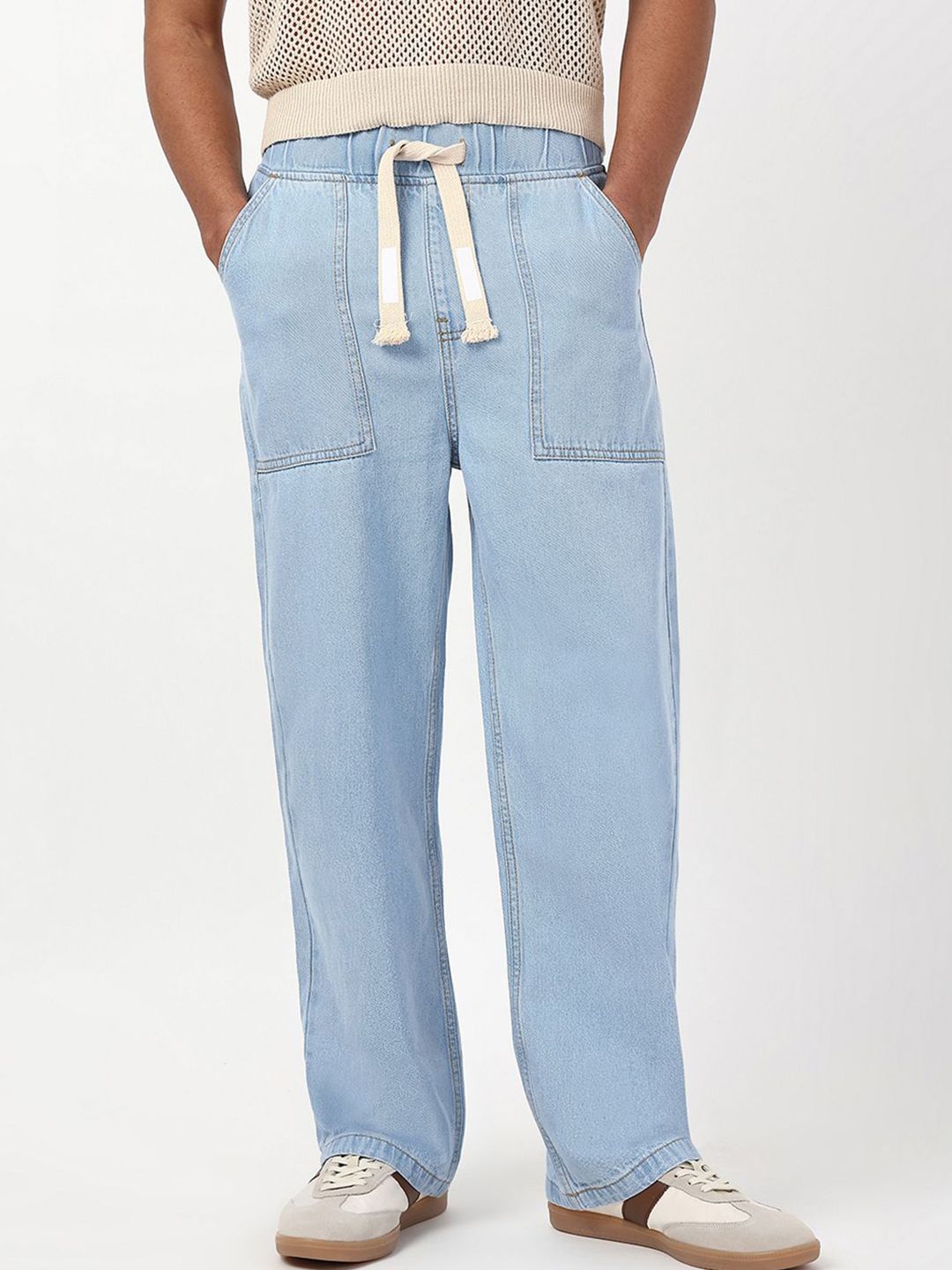 Bewakoof Men Straight Fit Mid-Rise Jeans-picture-36