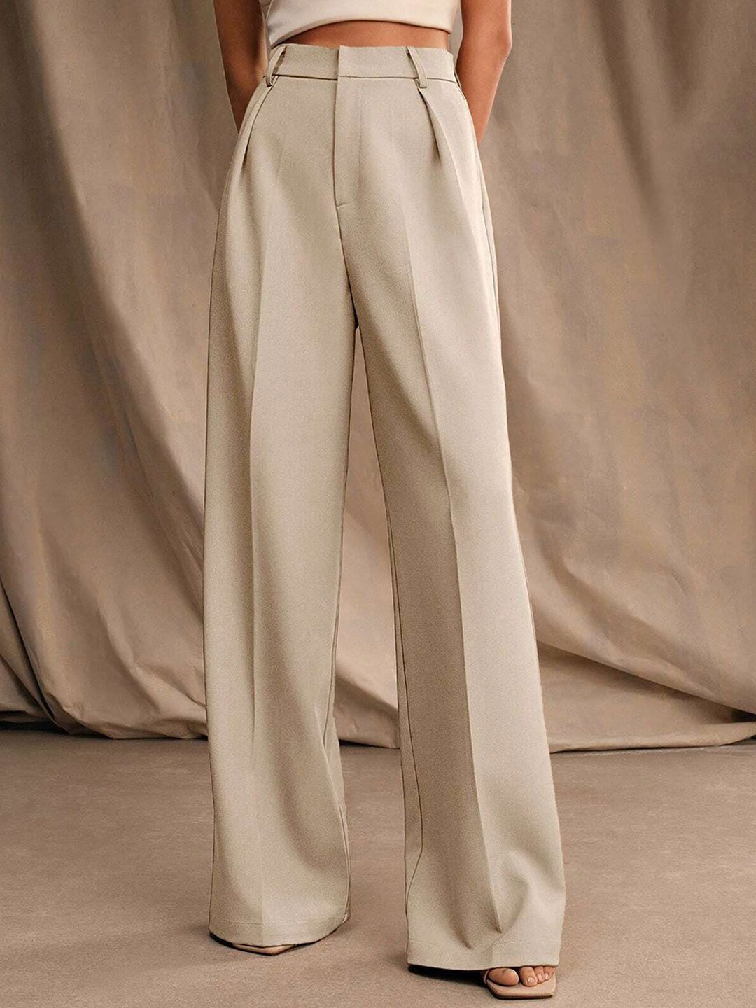 Chemistry Women Relaxed High-Rise Trousers-picture-18