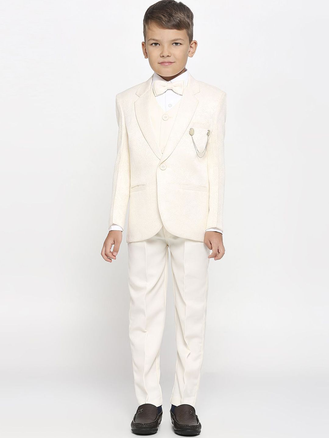 YK Boys Single-Breasted Five-Piece Suit-picture-29