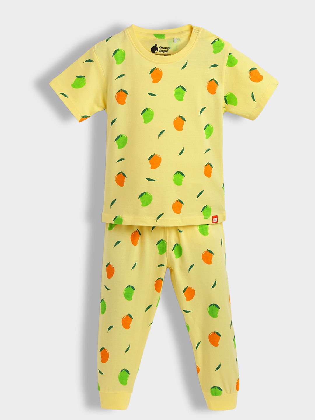 Orange Sugar Unisex Kids Printed T-shirt-picture-56