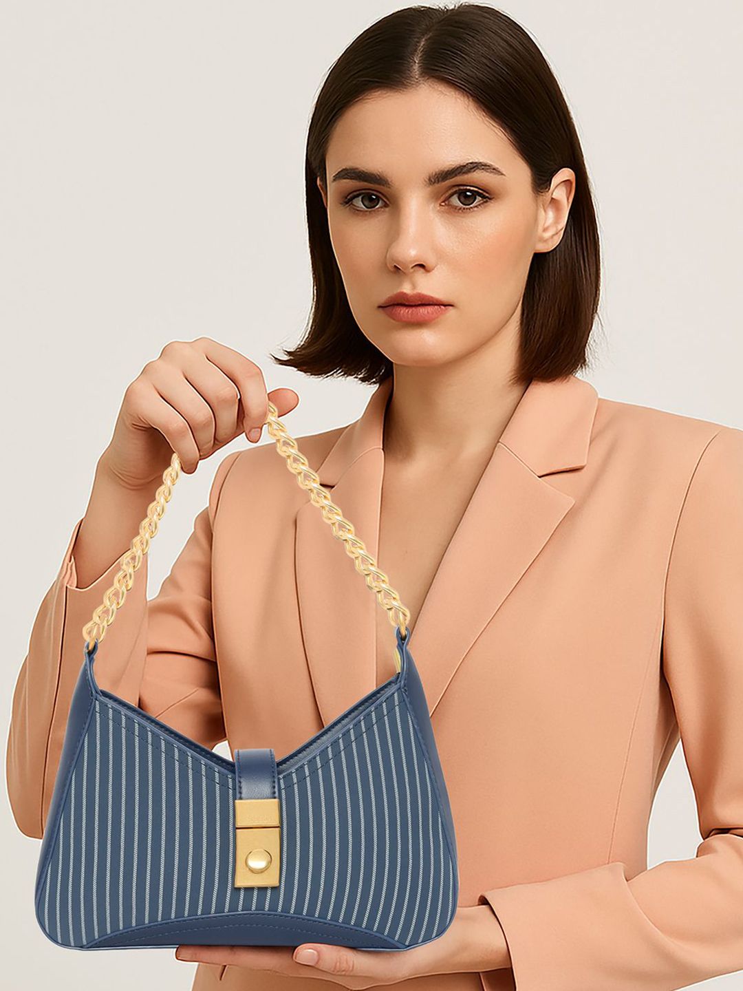 ESBEDA Women Striped Crossbody Sling Bag-picture-36