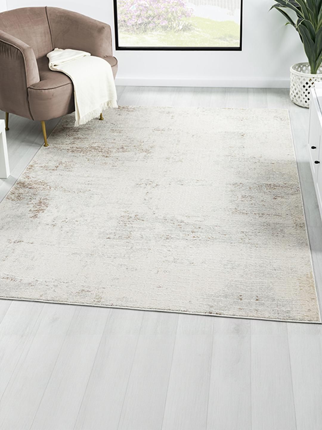 Kaleen India Multi Polyester Abstract Anti-Skid Carpets-picture-19