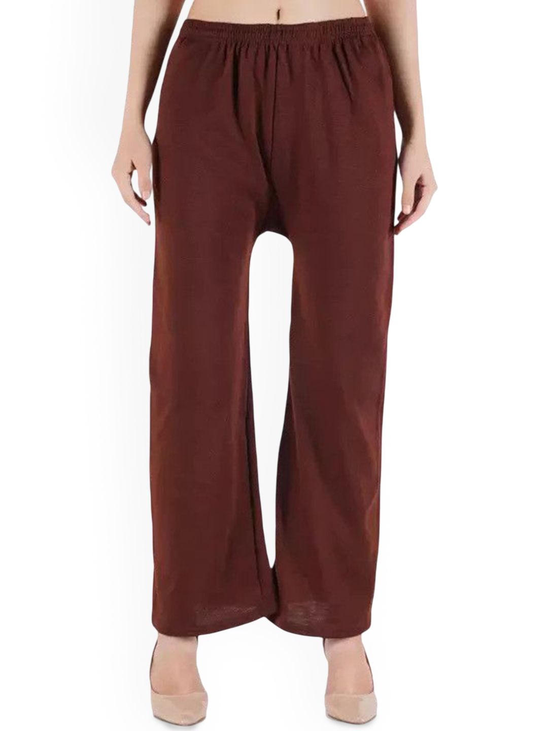 SRISARAS Women Straight Fit Cotton Palazzos-picture-57
