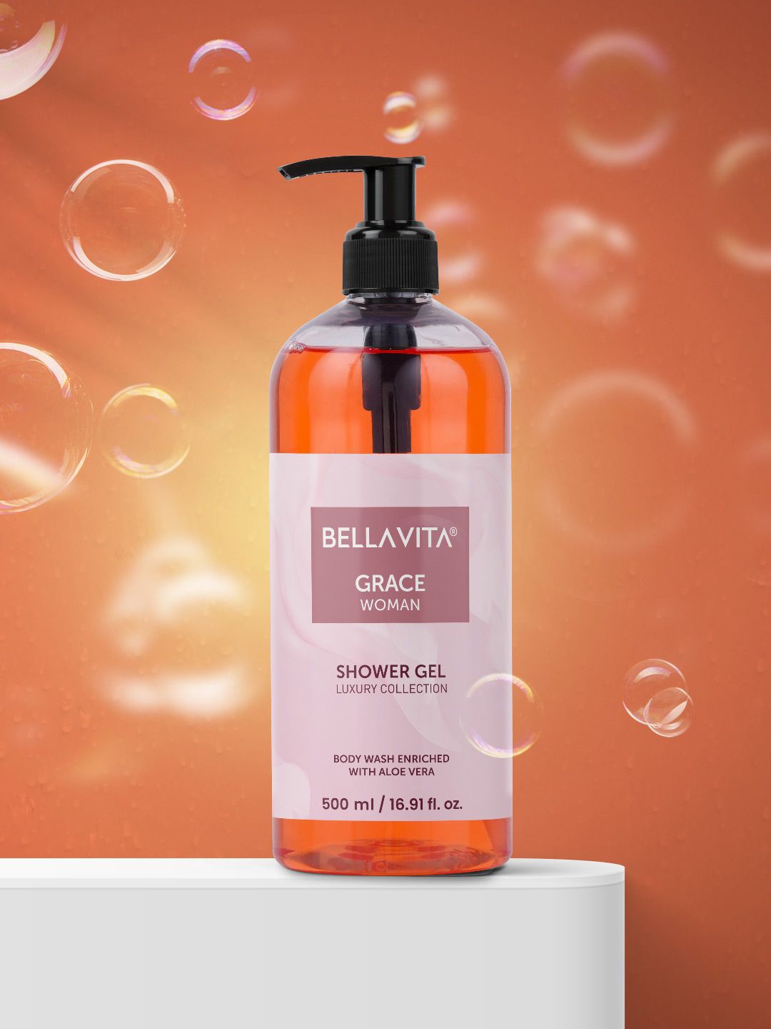Bella Vita Organic Luxury Collection Grace Woman Shower Gel With Aloe Vera - 500ml-picture-45