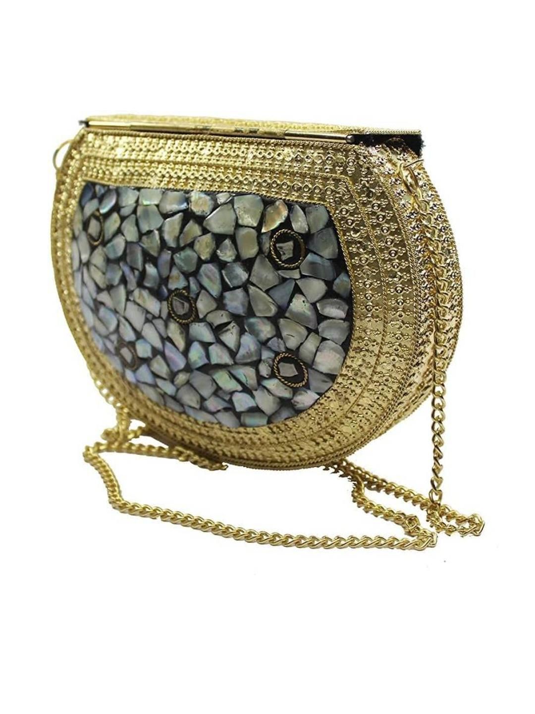 SHAKUNTLA VINTAGE Multicolor Clutch-picture-10