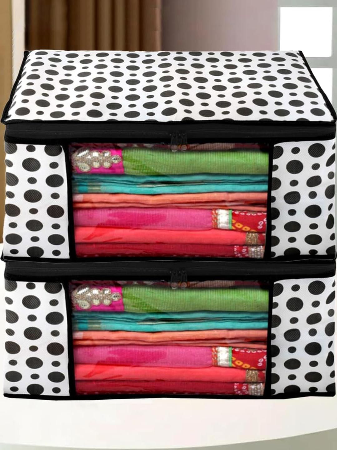 AMAK INC Black Fabric Multi-Utility Wardrobe Organisers-picture-43