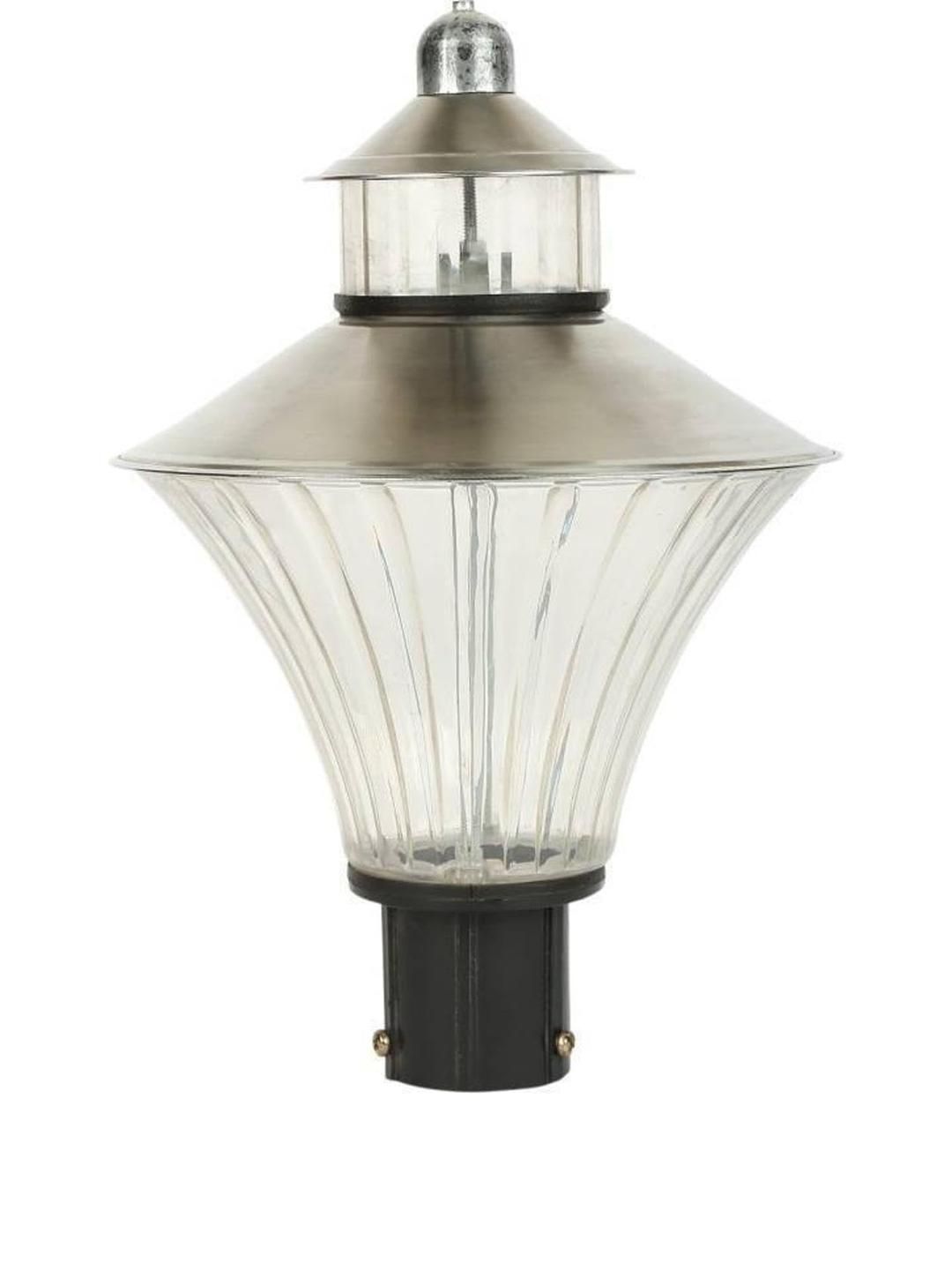 SOMIL Silver & White Textured Waterproof Outdoor Lamps-image-18