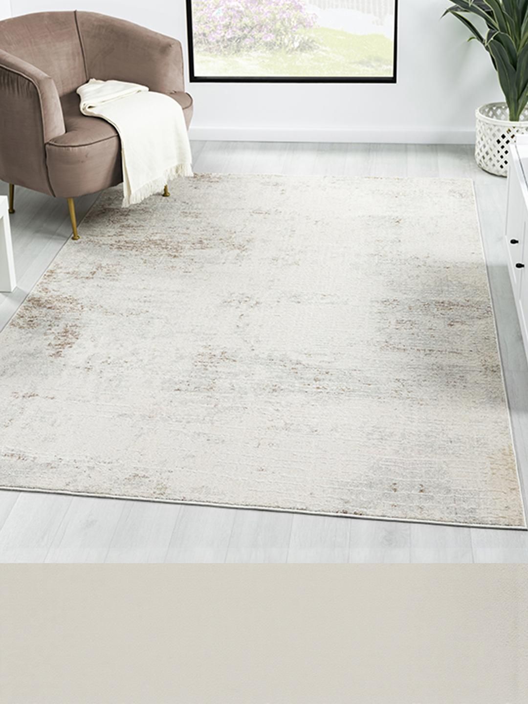 Kaleen India Multi Polyester Abstract Anti-Skid Carpets-picture-16