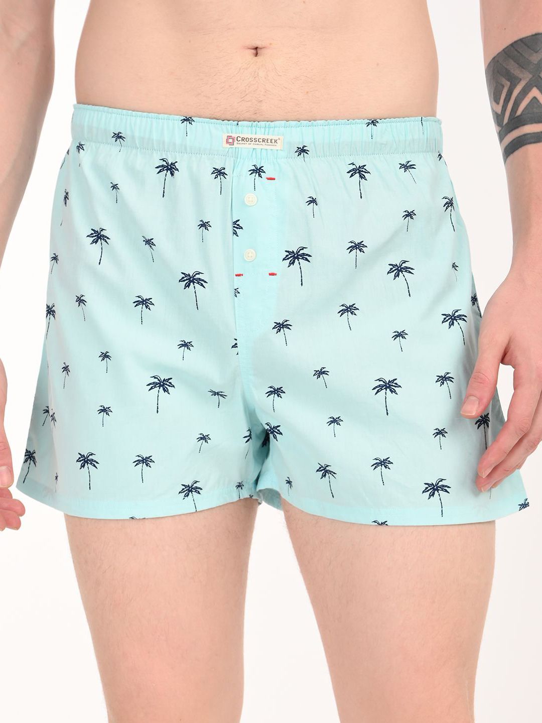 Crosscreek Printed Pure Cotton Boxer BXR6071C-image-30