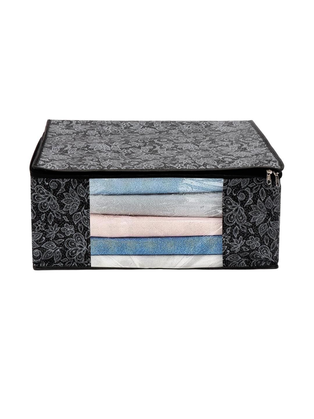 AMAK INC Black Fabric Multi-Utility Wardrobe Organisers-picture-29