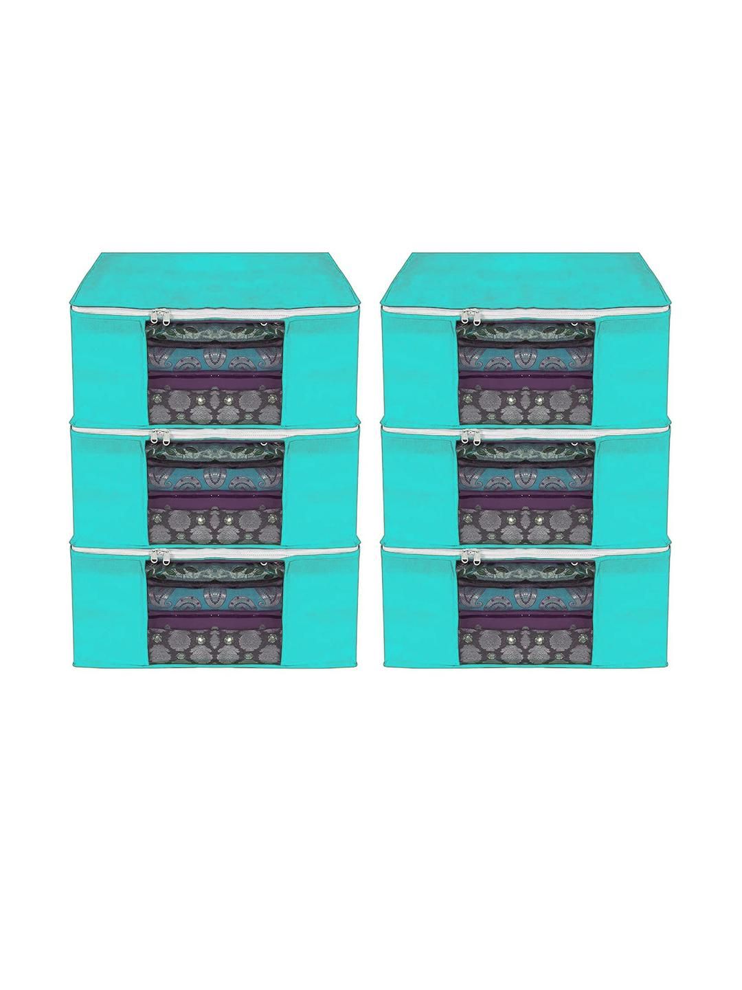AMAK INC Green Fabric Multi-Utility Wardrobe Organisers-picture-15