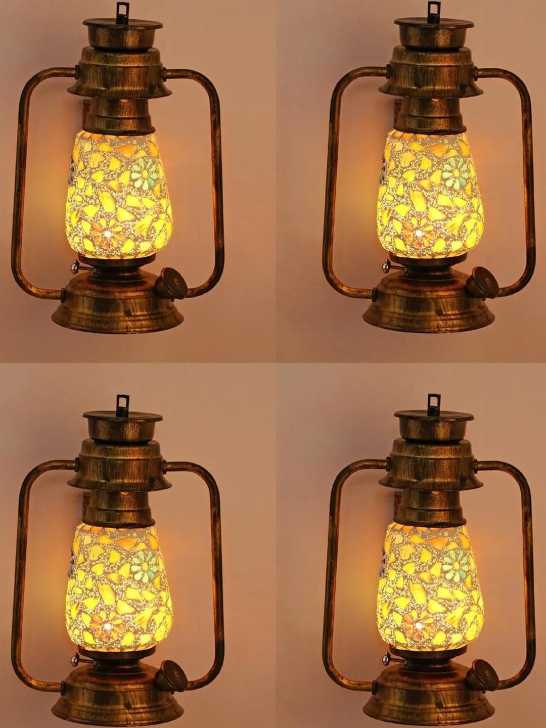 SOMIL Multicoloured Cylinder Glass Wall Lamps-picture-13
