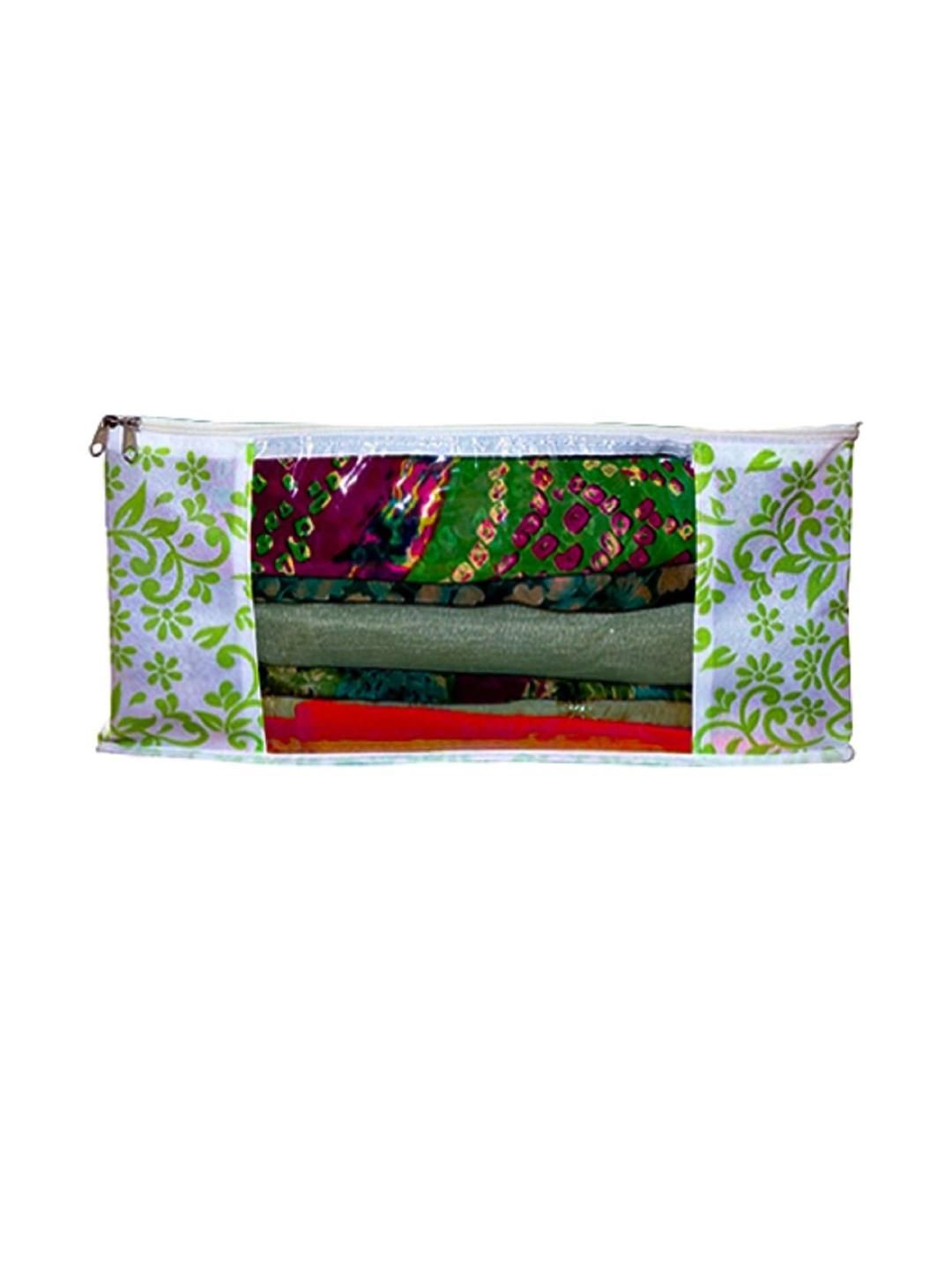 AMAK INC Green Fabric Multi-Utility Wardrobe Organisers-picture-42